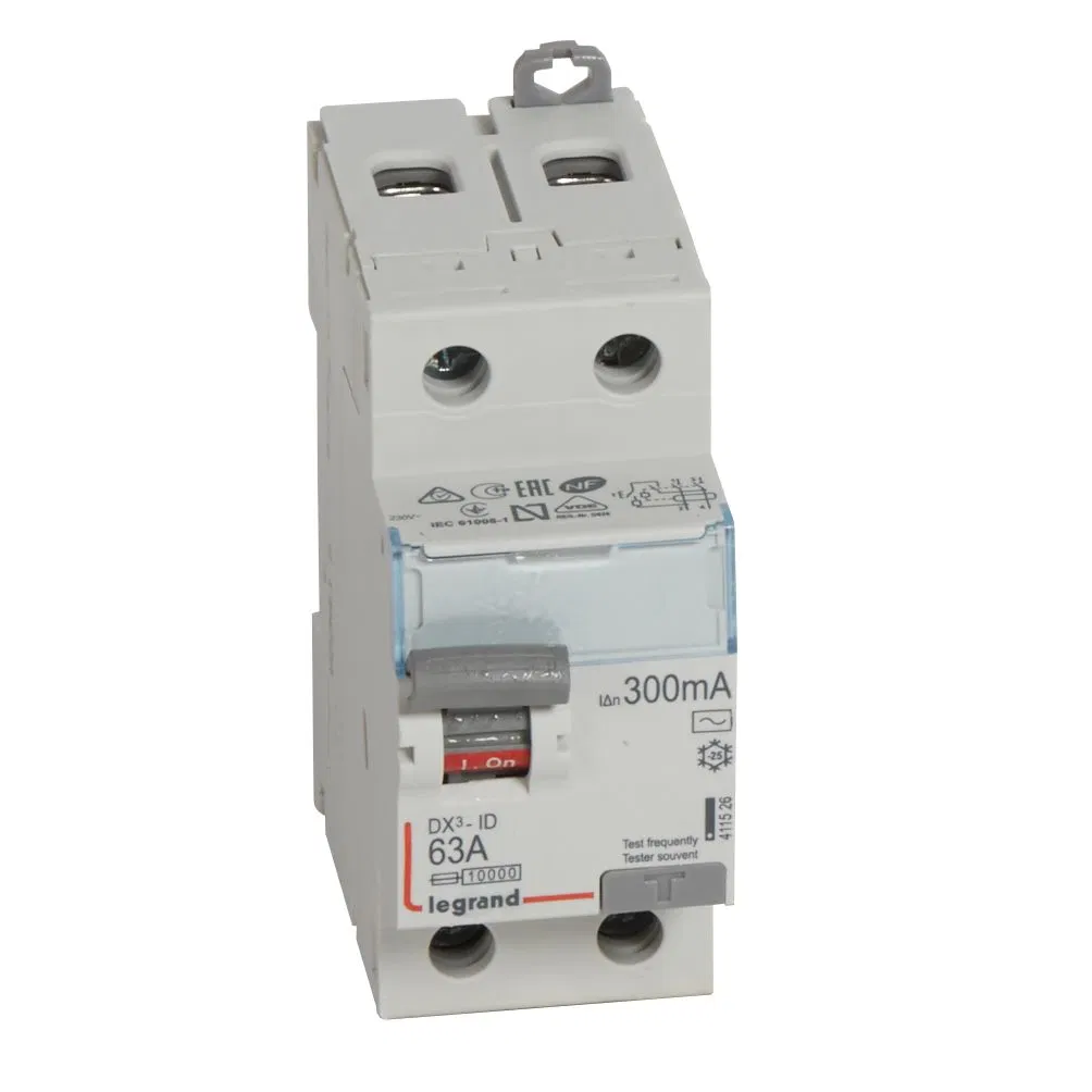 RCCB DX3 2P 63A 300mA-AC LEGRAND 411526