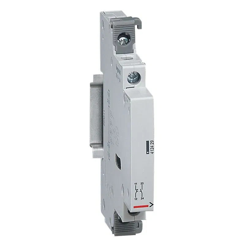 Additional contact for imp. relays and contactors CX3 (16-25A width 1M) 5A 250VAC 1NO+1NC 0.5M