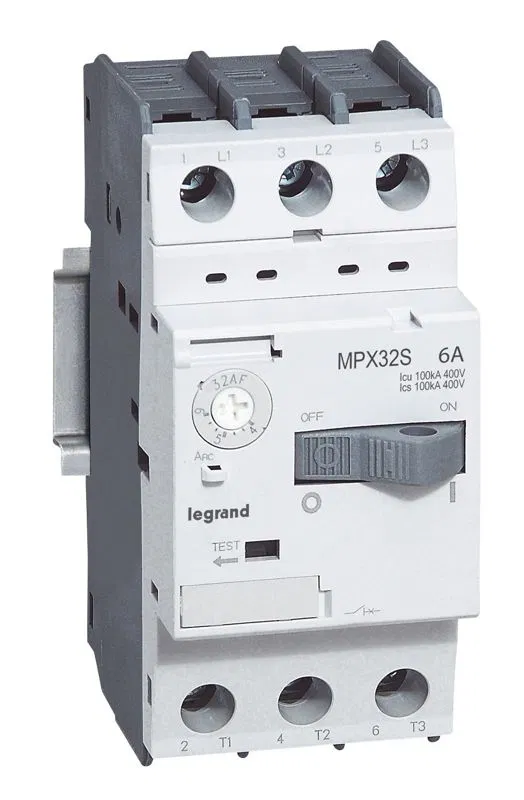 自动断路器 MPX3 T32S, Iт.р.=6…10A, Iэл.130A, 50kA