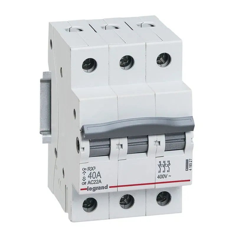 Выключатель разъединитель 3п 40А RX3 ИЭК Leg 419327 Legrand (группа IEK)