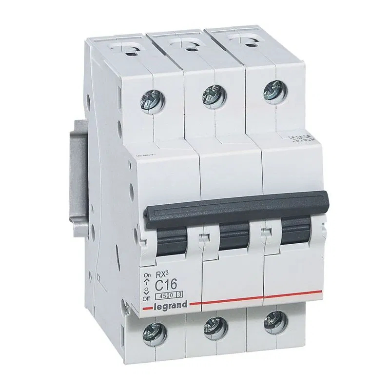 Выключатель автоматический модульный 3п C 32А 4.5кА RX3 ИЭК Leg 419711 Legrand (группа IEK)
