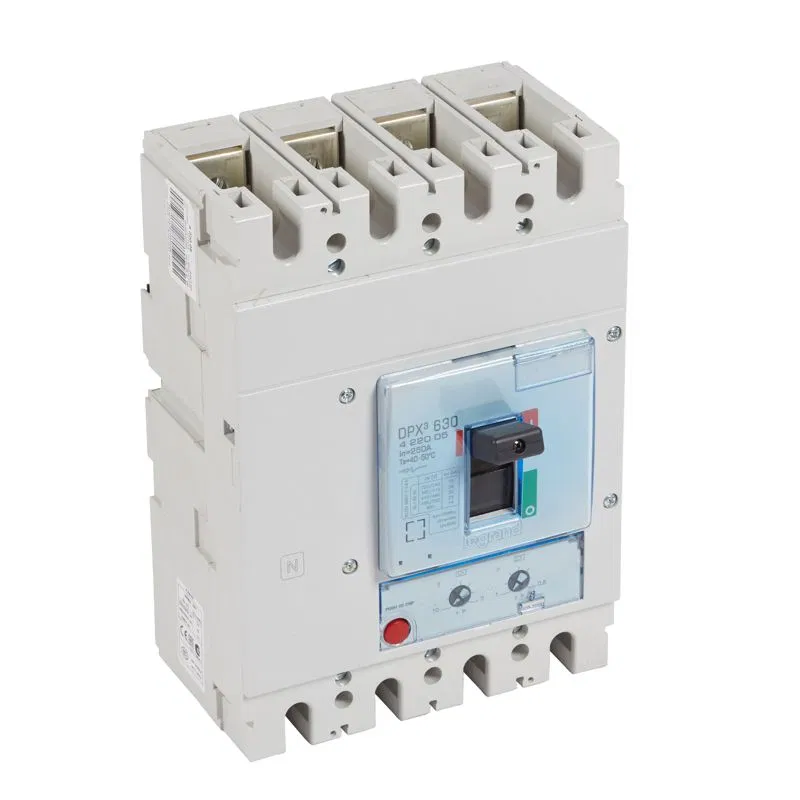 4极 250A 36kA DPX3 630 热磁脱扣式断路器 Leg 422005 Legrand