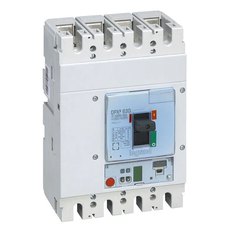 4极 400A 36kA DPX3 630 电子脱扣器 S2 Leg 422063 Legrand 断路器