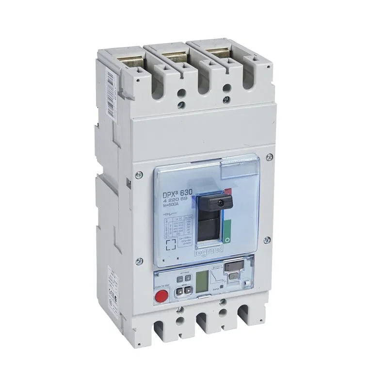 3极 500A 50kA DPX3 630 电子脱扣器 S2 Leg 422069 Legrand 断路器