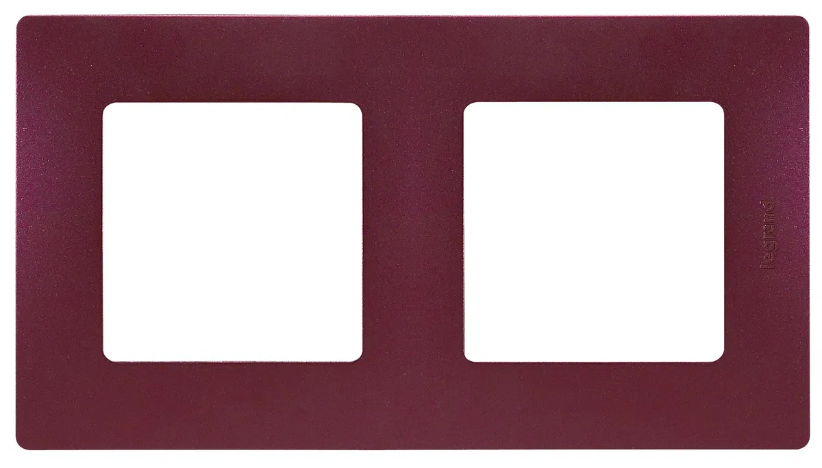Etika - 2-post frame (plum) 672562 IEK