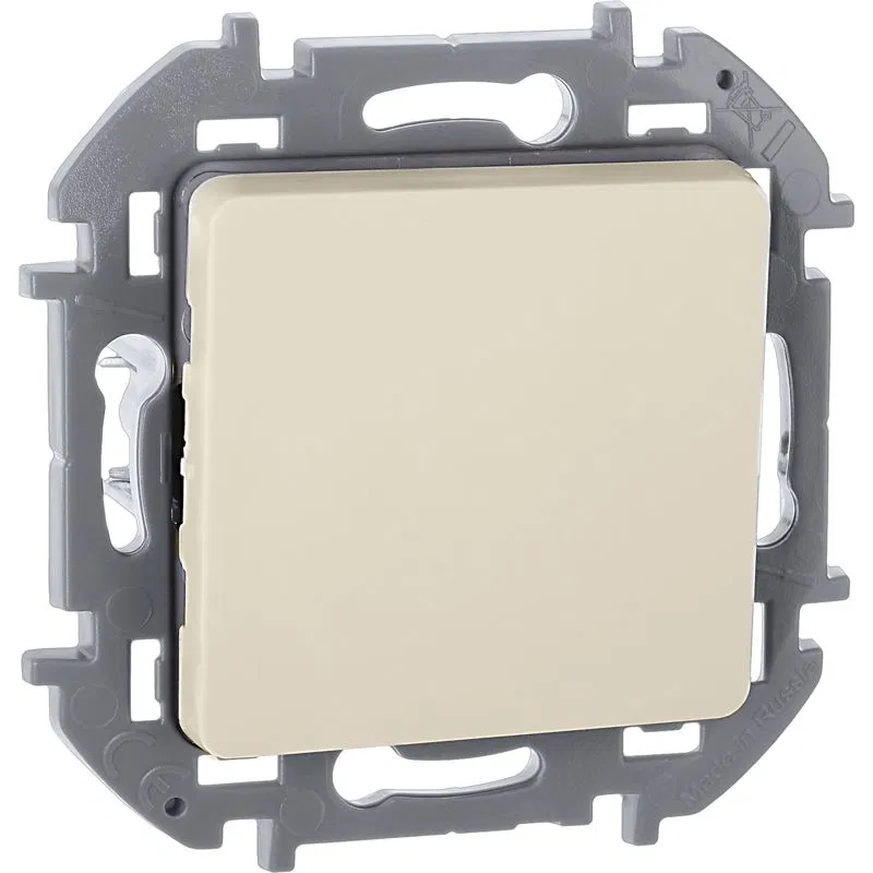 Выключатель 1-кл. Inspiria 10А IP20 250В 10AX механизм сл. кость IEK 673601 Legrand (группа IEK)