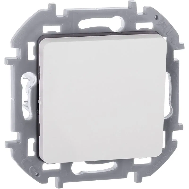 Переключатель 1-кл. Inspiria 10А IP20 250В 10AX механизм бел. IEK 673650 Legrand (группа IEK)