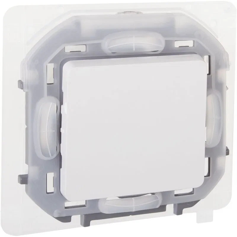 Переключатель 1-кл. Inspiria 10А IP44 250В 10AX механизм бел. IEK 673670 Legrand (группа IEK)