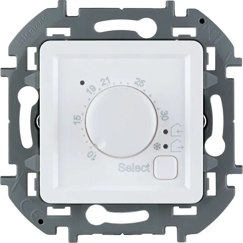Inspiria thermostat with external sensor for underfloor heating white IEK 673810 Legrand (IEK group)