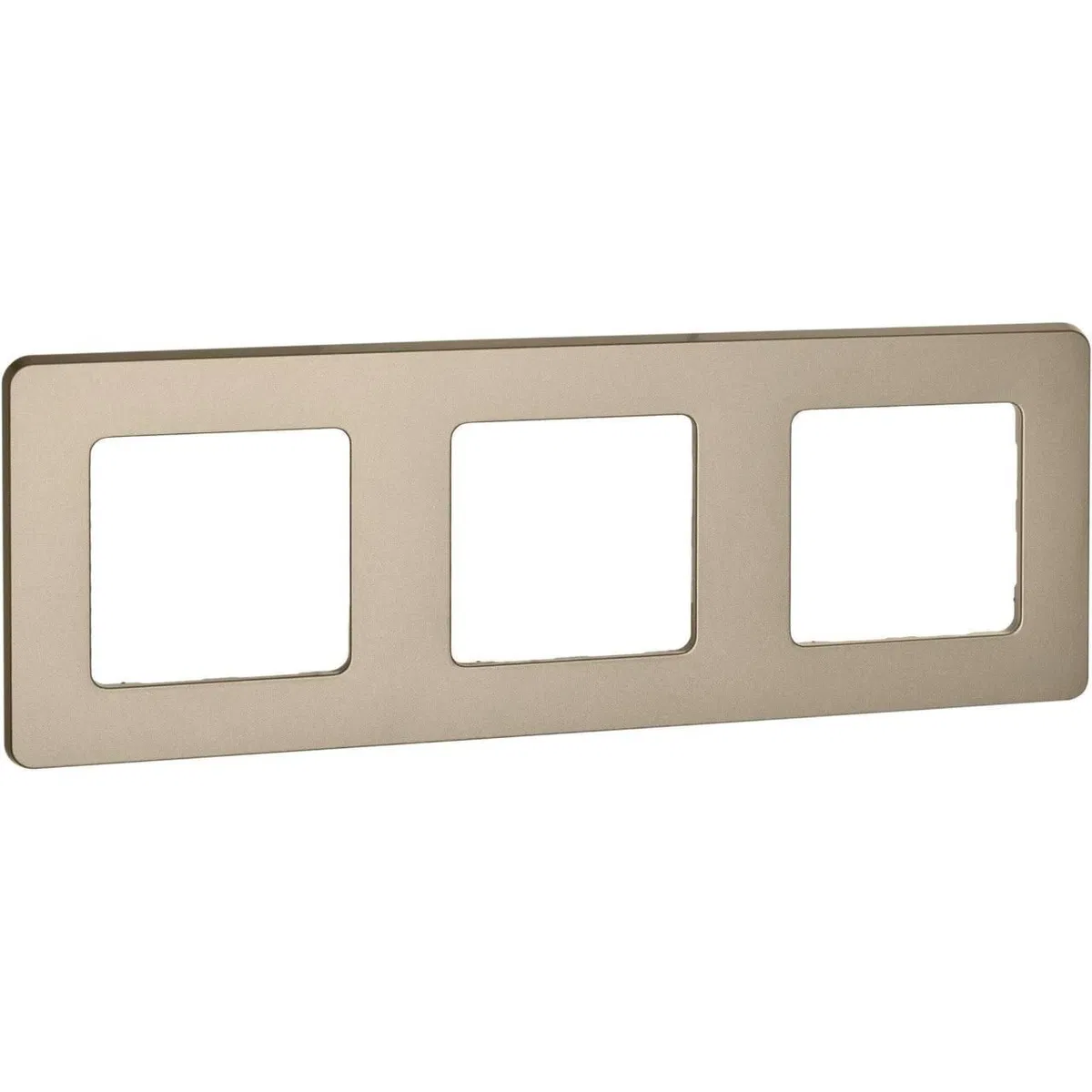 INSPIRIA 3-gang frame champagne 673958 Legrand