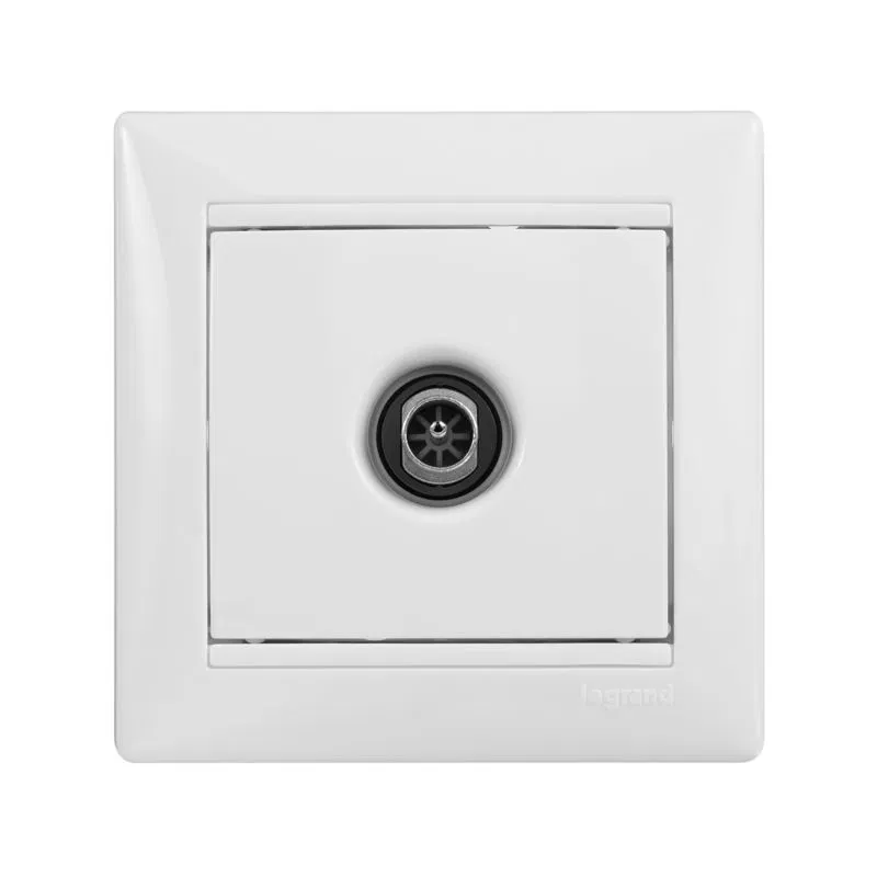 Розетка телевизионная TV 1-м СП Valena 2400мГц механизм бел. (DIY-упак.) IEK 695337 Legrand (группа IEK)