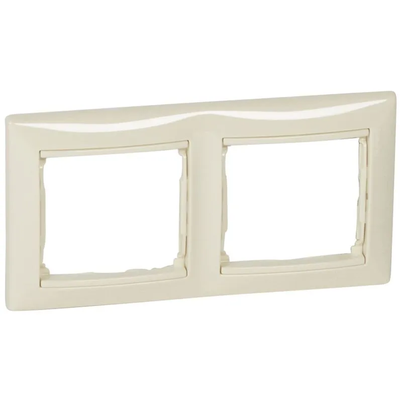 Рамка 2-м Valena горизонт. сл. кость (DIY-упак.) IEK 695632 Legrand (группа IEK)
