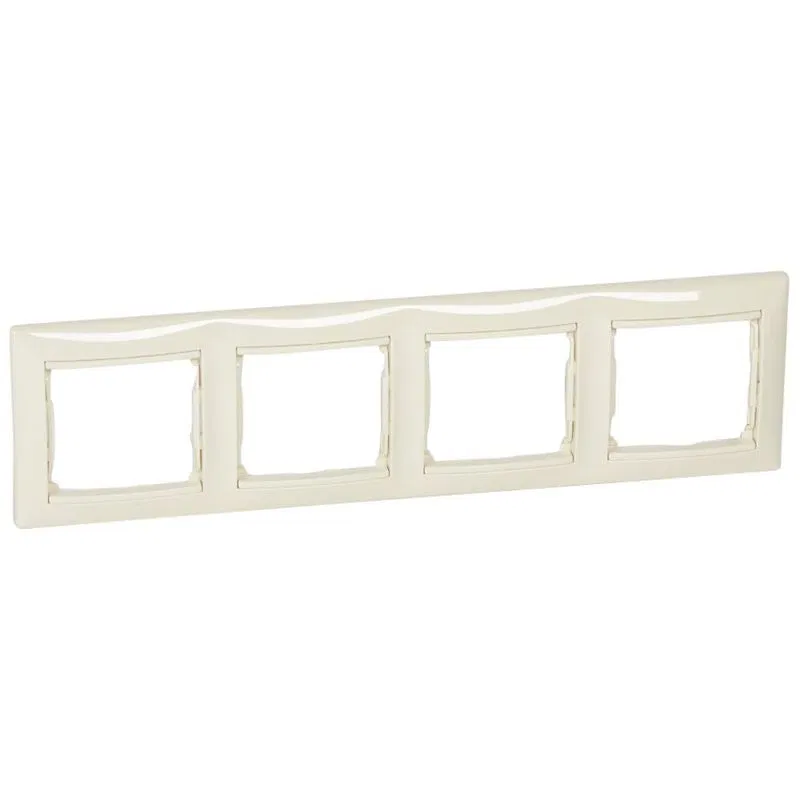 Рамка 4-м Valena горизонт. сл. кость (DIY-упак.) IEK 695634 Legrand (группа IEK)