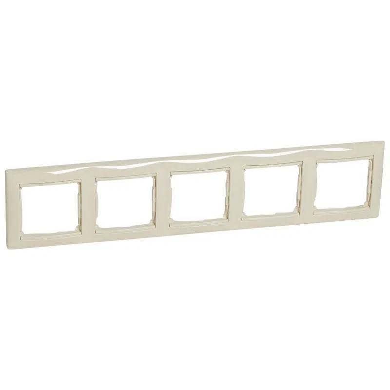Рамка 5-м Valena горизонт. сл. кость (DIY-упак.) IEK 696743 Legrand (группа IEK)