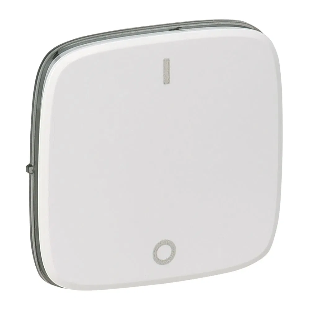 Valena ALLURE. Faceplate for double-pole switch. White 755125 Legrand