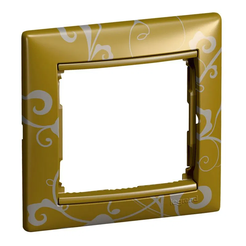 VALENA 1-gang frame baroque gold 770020 Legrand