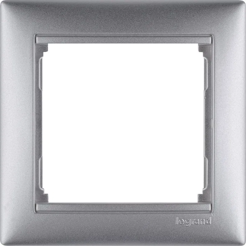 Рамка 1-м Valena алюм. IEK 770151 Legrand (группа IEK)