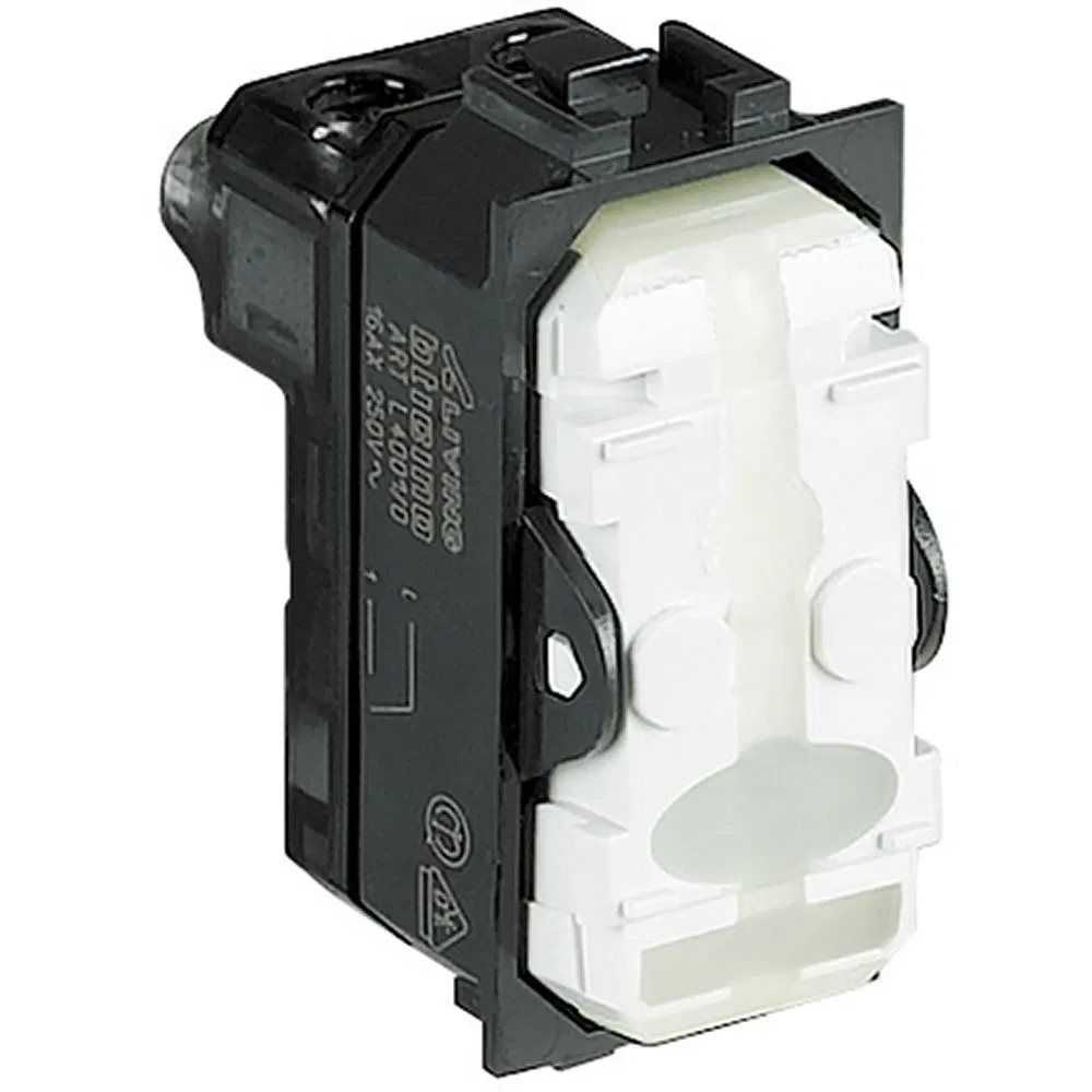 LivingLight Intermediate switch with mechanical terminals, 1 module size, without button LN4004 Legrand