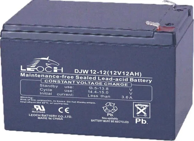 Аккумулятор 12В 12А.ч LEOCH DJW12-12 LEOCH