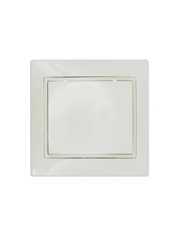 Розетка 1-м СП MIRA 16А IP44 с заземл. с крышкой ПБТ крем. LEZARD 701-0303-123BIPCH