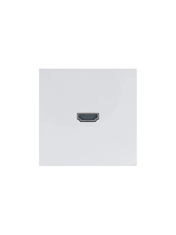 Розетка HDMI 1-м СП ZIMA IP20 механизм бел. LEZARD 704-0288-203