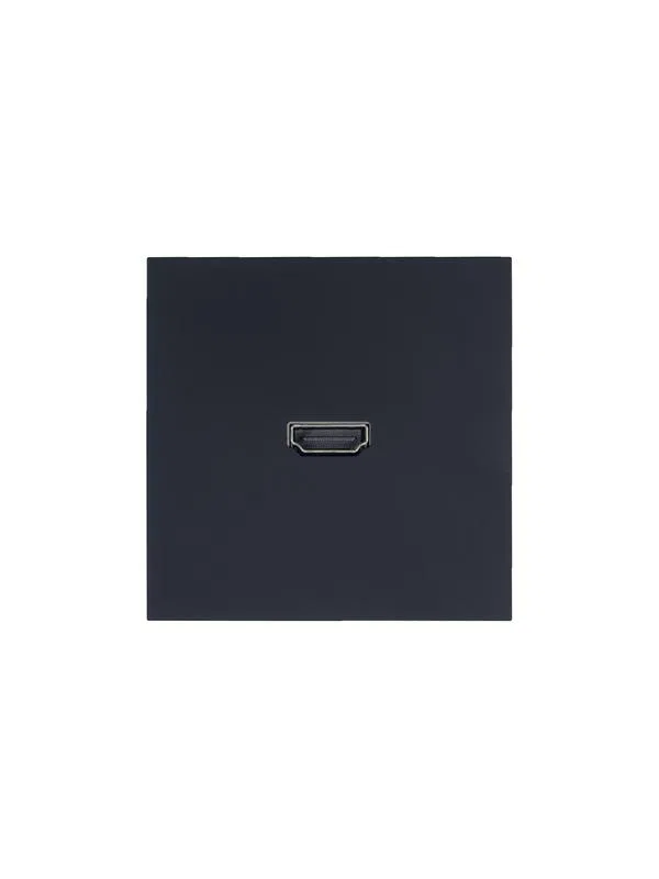Розетка HDMI 1-м СП ZIMA IP20 механизм черн. бархат LEZARD 704-4288-203