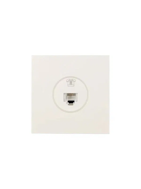 Розетка телефонная евр СП ZIMA IP20 слон. кость LEZARD 704-9088-137
