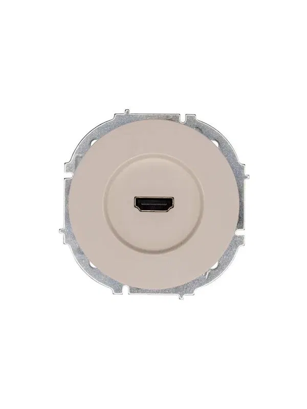 Розетка HDMI 1-м СП OSEN механизм сл. кость LEZARD 743-9088-203