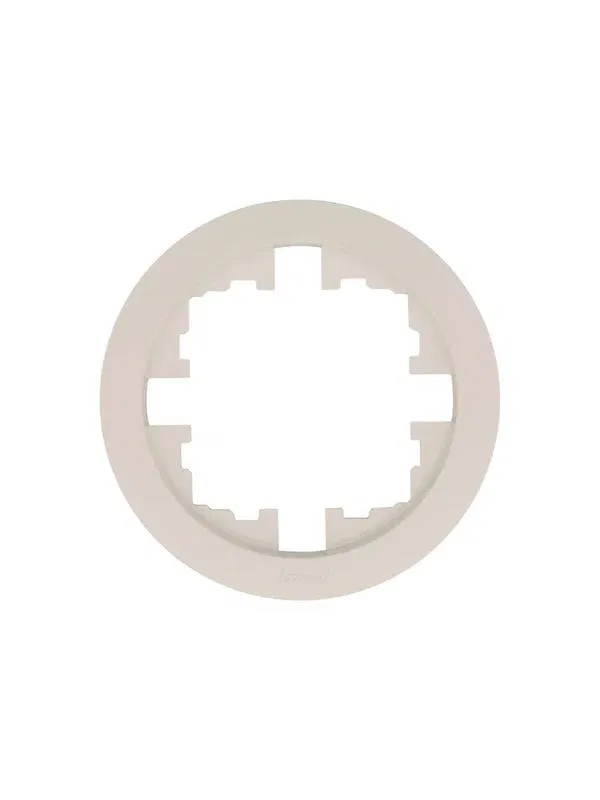 Рамка 1-м OSEN горизонт. круглая сл. кость LEZARD 744-9000-146