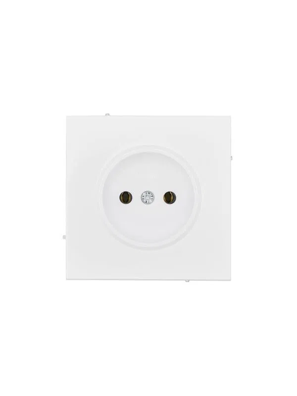 Розетка 1-местн.без заземл. СП ESTET механизм ПБТ IP20 бел. LEZARD 745-0288-121B