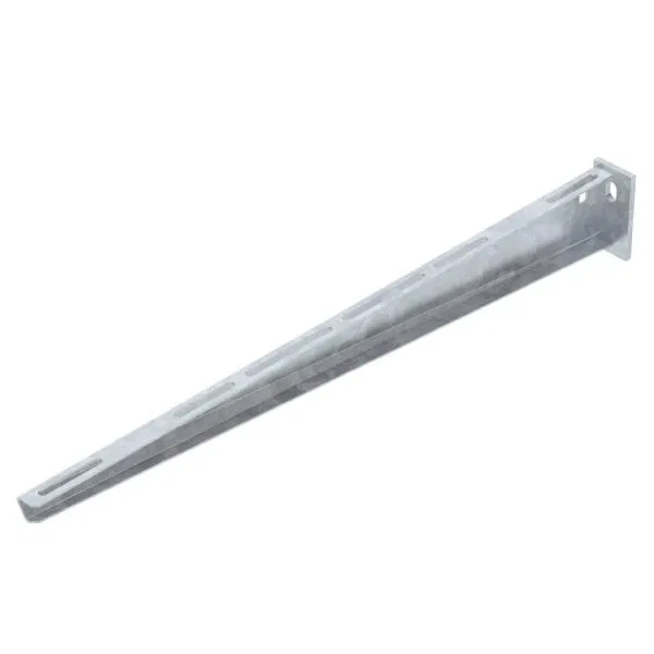 Bracket with support AW 15 61 FT base 610 steel hot-galvanized OBO 6420826 LKS (OBO Bettermann group)