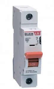 Выключатель автоматический модульный 1п BKJ63N C20 LS Electric 06112382R0