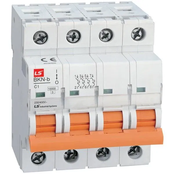 4极 C型 20A 模块式微断开关 BKN-b LS Electric 061404358B