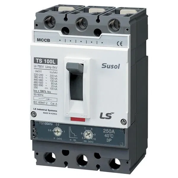 Circuit breaker 3p 3t 63A 50kA TS100N FTU LS Electric 105000300