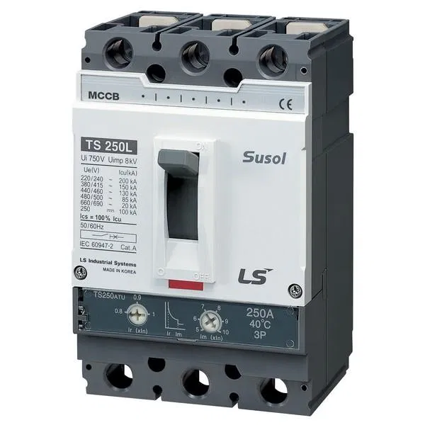 4极 4T 200A 50kA 断路器 TS250N ATU LS Electric 106046300