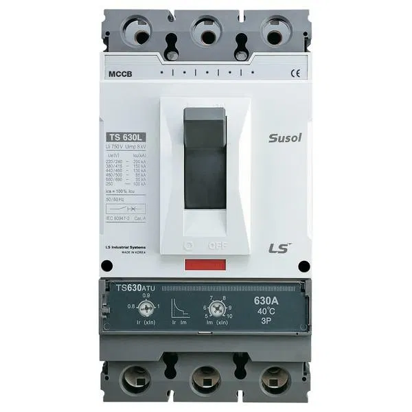 Выключатель автоматический 3п 3т 500А 85кА TS630H ATU LS Electric 108003300