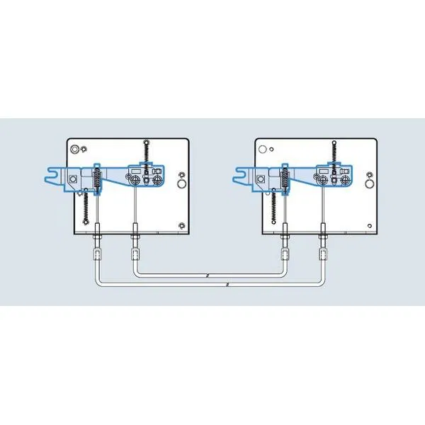 Комплект для механической блокировки MI KIT 2-way Type E G LS Electric 72313460511