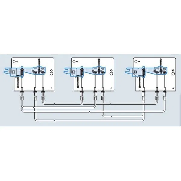 LS Electric 3路断路器机械连锁组件 (E型和G型尺寸) 72313460512