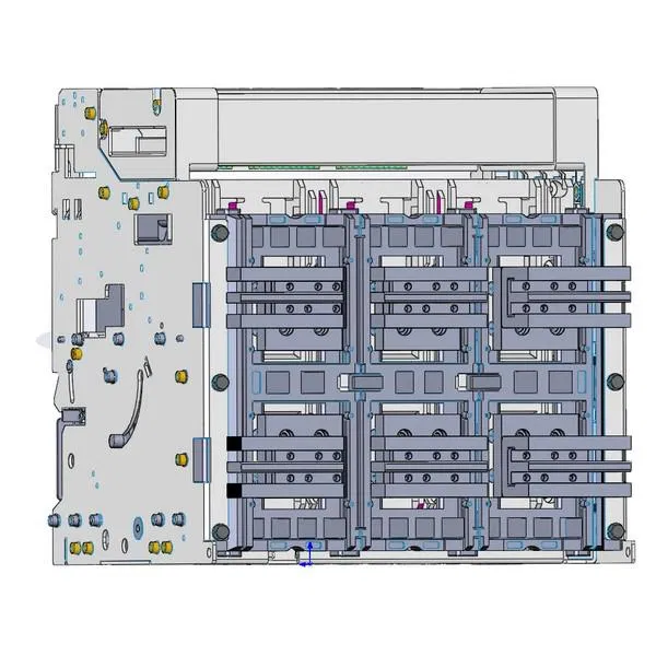 Cassette with retractable guides AL-S40E3 AHFS (sold only as a set with VA; switch is ordered separately) LS Electric 72313463579