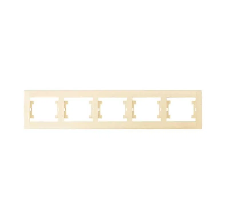 5-m Defne frame horizontal. Makel 42010705 cream
