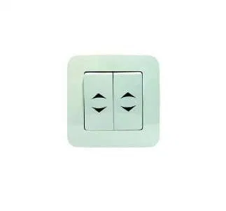Переключатель проходной 2-кл. СП Lillium N 10А IP20 бел. Makel 55026