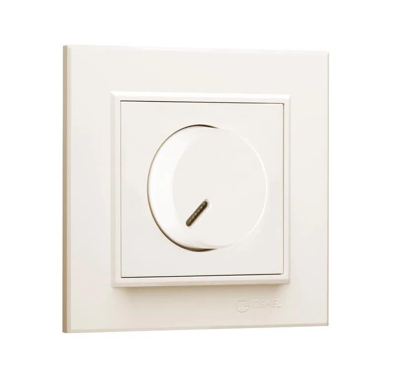 Диммер СП 1000Вт Karea IP20 крем. Makel 56010093
