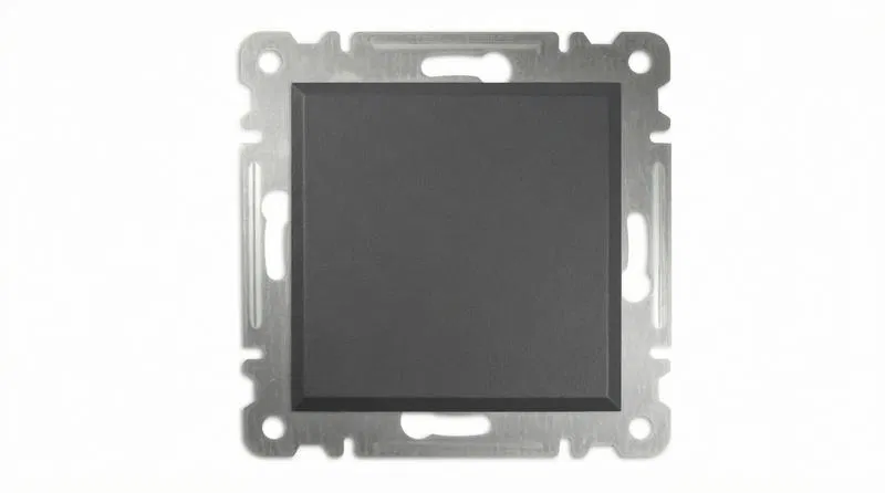 Выключатель 1-кл СП 10А IP20 250В механизм дым. Makel 57050001