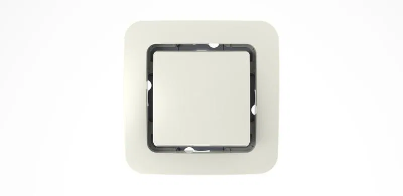 Выключатель 1-кл. СП Lillium 10А IP20 без вставки бел. Makel 71001