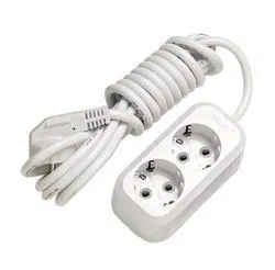Удлинитель 2х10м с заземл. 16А IP20 Makel MGP118