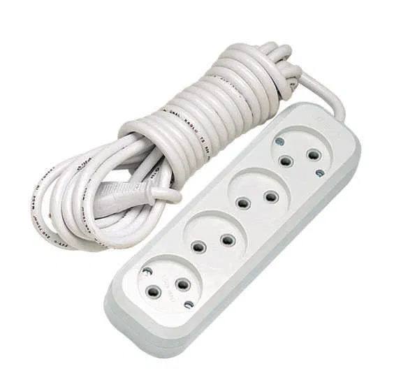 Удлинитель 4х10м без заземл. 10А IP20 Makel MGP148