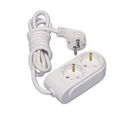 带接地插座的2x5m延长线 16A IP20 PVS 3x1.5 带保护盖 Makel N2210064