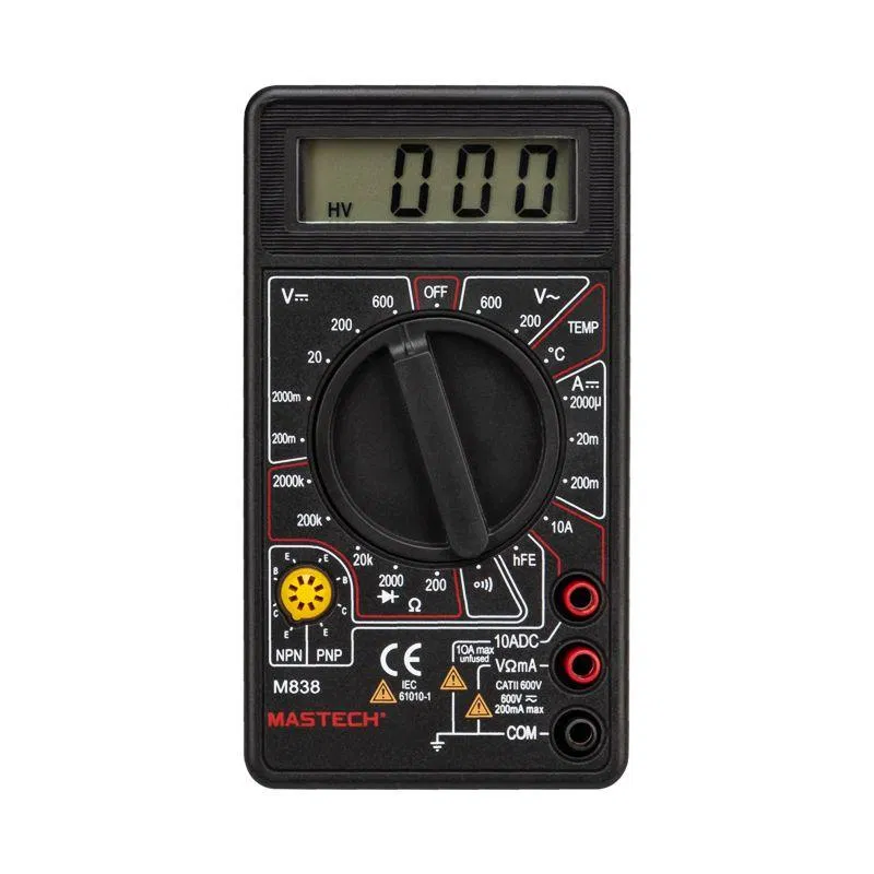 便携式万用表 M838 Mastech 13-2004