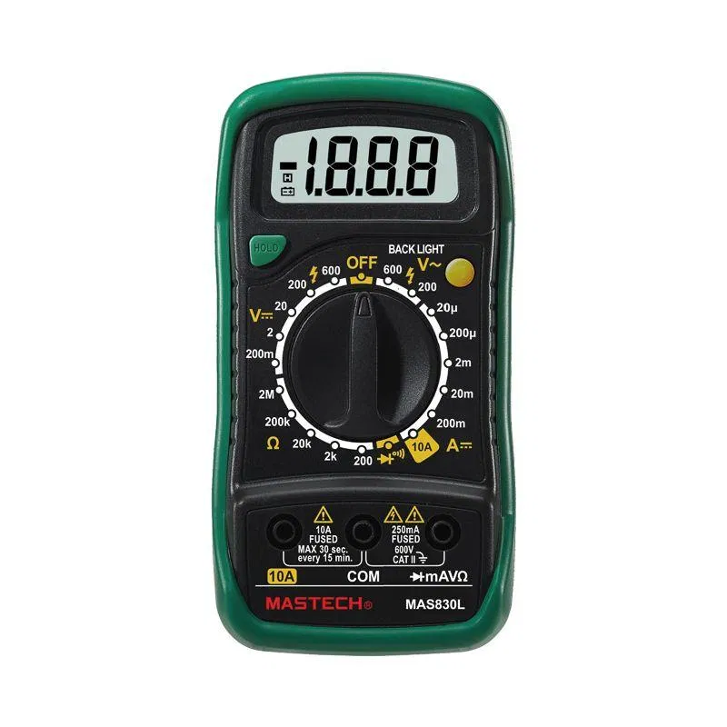 Portable multimeter MAS830L Mastech 13-2007