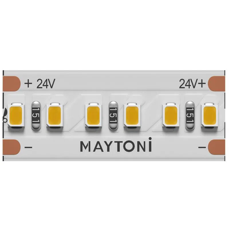 Лента светодиодная 24В 2216 8Вт/м 4000К IP20 (уп.5м) Maytoni 201062